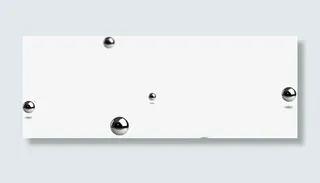 黑色金属圆球珍珠免抠