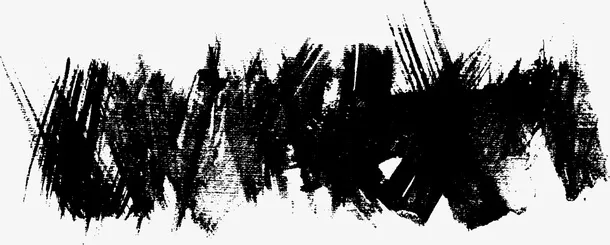 黑色斑斓花纹免抠