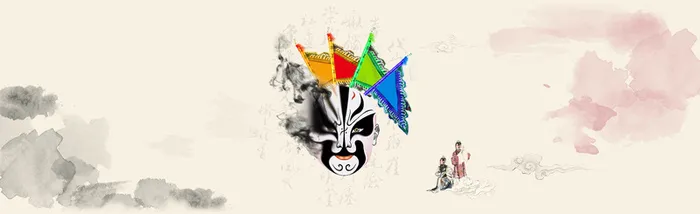 脸谱背景高清