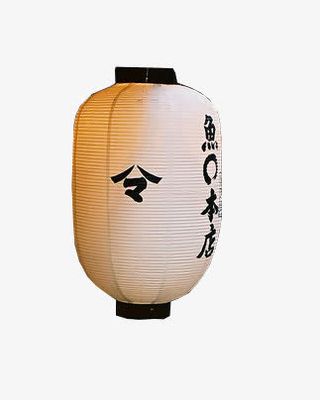 洁白日本灯笼免抠