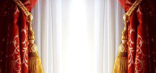 古典高档布帘背景高清