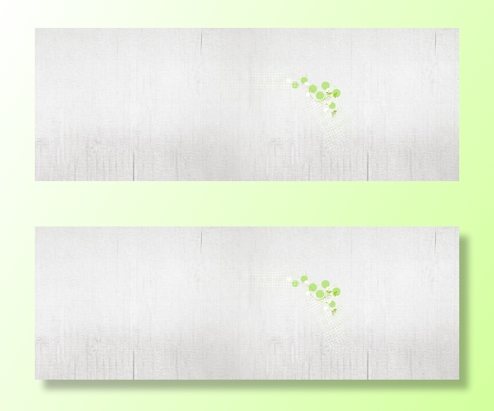 绿叶灰色底纹免抠