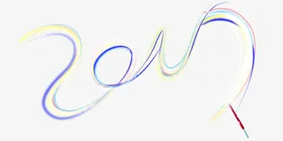 2017炫彩烟花光线轨迹免抠