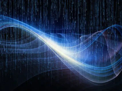 梦幻动感科技背景免抠