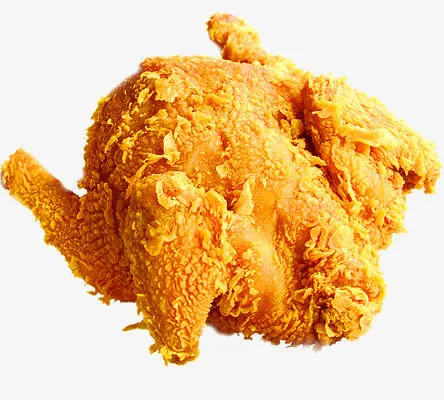 美食脆皮炸鸡免抠PNG图片免抠