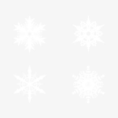 圣诞节雪花元素免抠节日圣诞节元素