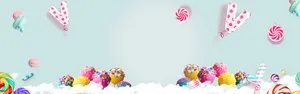 梦幻简约浪漫女装banner高清