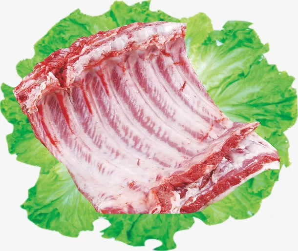 新鲜排骨免抠