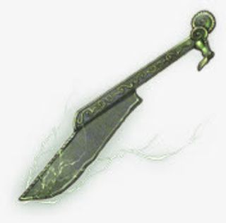 手绘中国风刀免抠