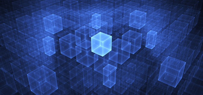 科技几何体背景高清