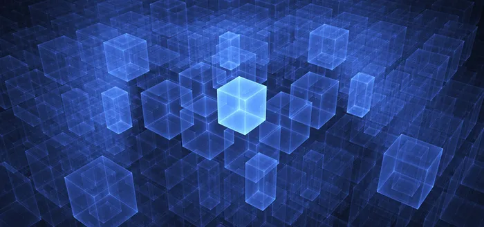 科技几何体背景高清