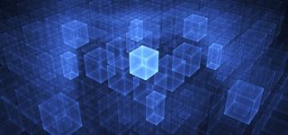 科技几何体背景高清