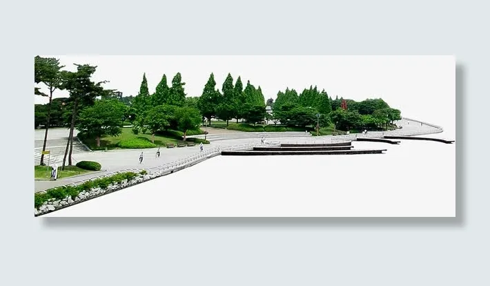 城市园林设计建设免抠