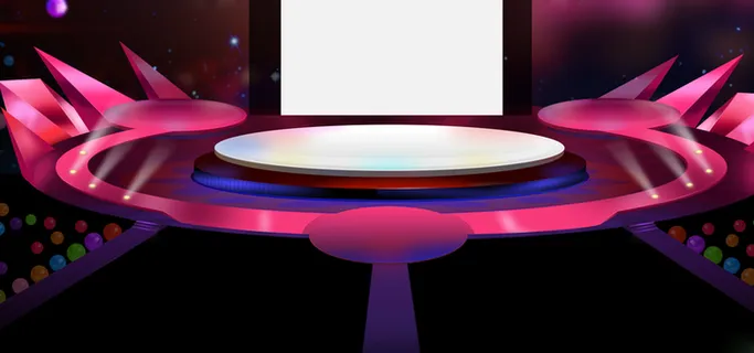 炫酷舞台背景高清