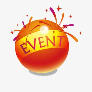 卡通红色彩球PNG免抠