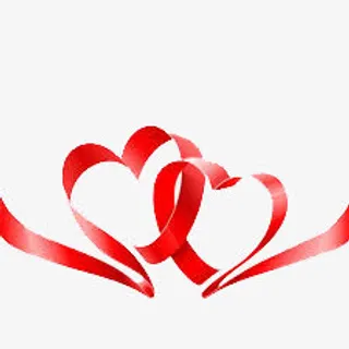 心连心彩带免抠