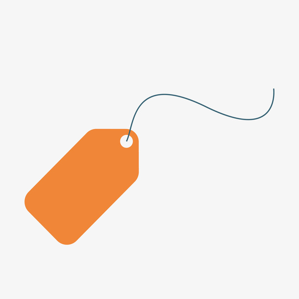 灰色创意标签元素现免抠