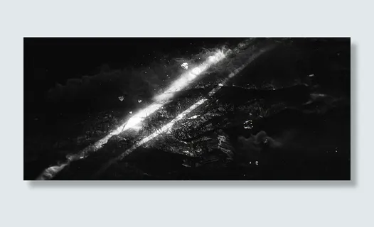 黑色碎片背景banner装饰高清