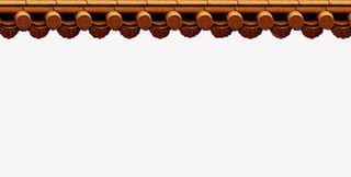 中式琉璃瓦免抠