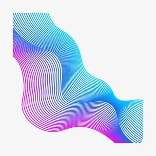 梦幻蓝色线条波浪纹理免抠 梦幻蓝色线条波浪纹理免抠