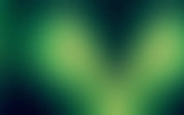 绿色爱心模糊壁纸免抠