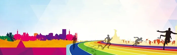 扁平体育背景高清