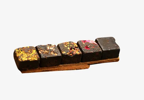 特色鲜花黑糖姜茶免抠