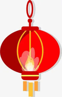红灯笼免抠
