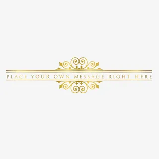 AI高贵奢华风边框免抠