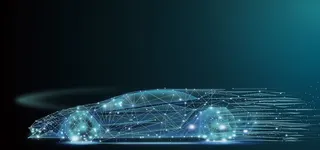 科技城市数据背景图高清