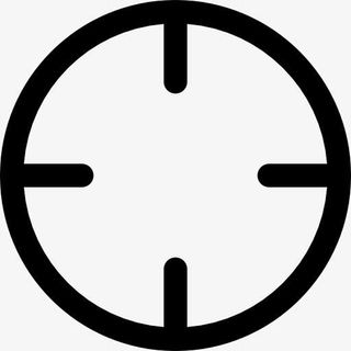 圆靶射击界面符号图标免抠