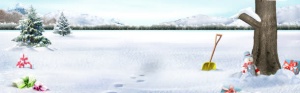 简约手绘唯美海报背景banner