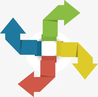 箭头文本框免抠