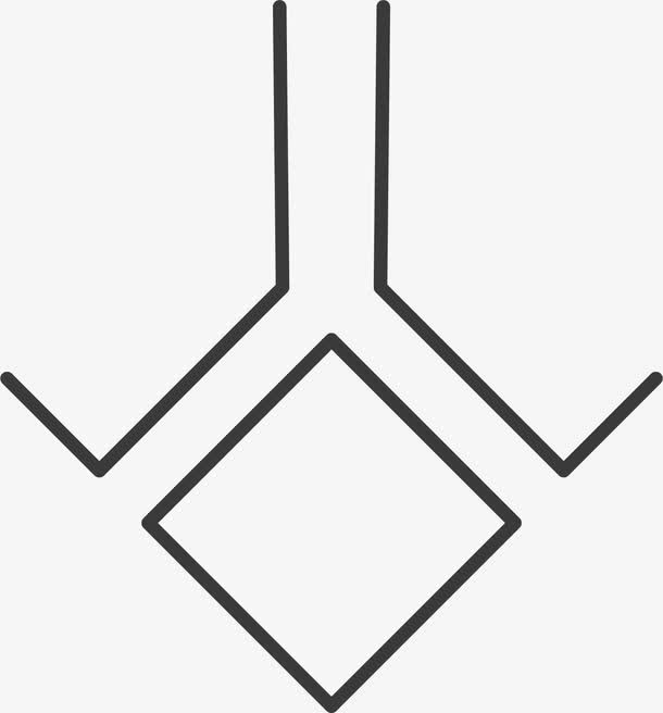 正方形不规则形状免抠