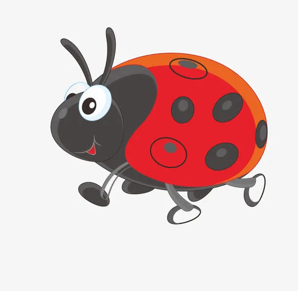 卡通七星瓢虫免抠