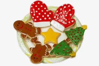 圣诞装饰糖果免抠