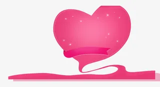 母亲节心形元素免抠