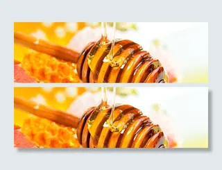 蜂蜜背景图高清