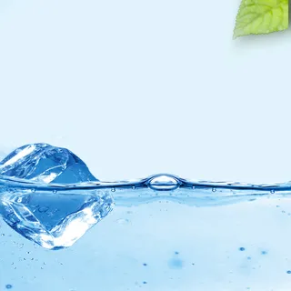 简约水之源素材高清
