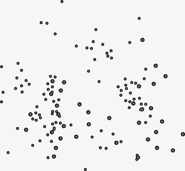 黑色闪耀光芒免抠