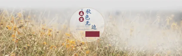 秋季盛宴淘宝banner壁纸