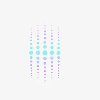 绚丽多彩的电波图免抠