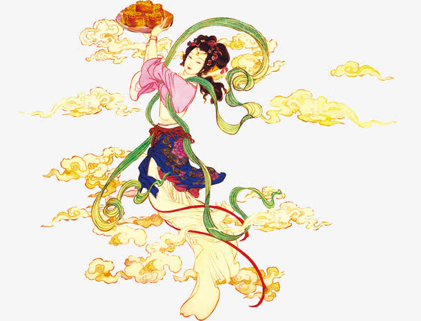 嫦娥奔月免抠