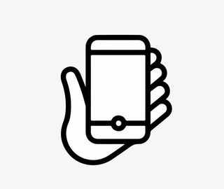 手拿手机图标免抠