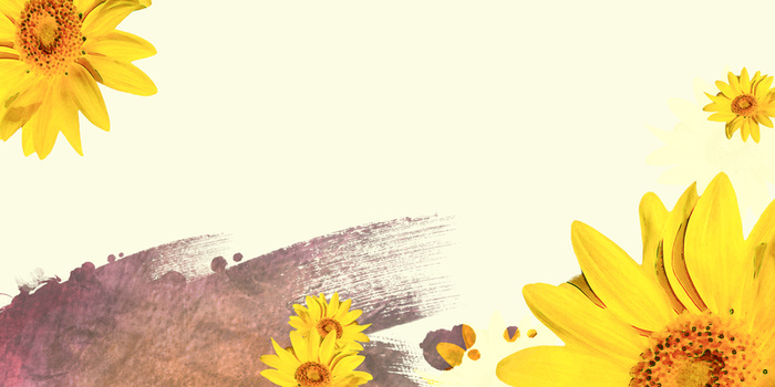 现代春天清新花卉美妆节电商海报背景高清