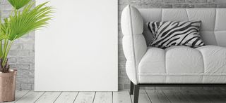 淘宝白色家居沙发暴纹枕背景banner高清