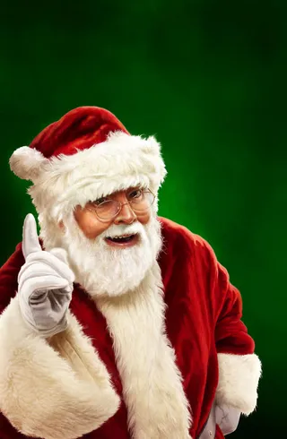 慈祥的圣诞老人免抠