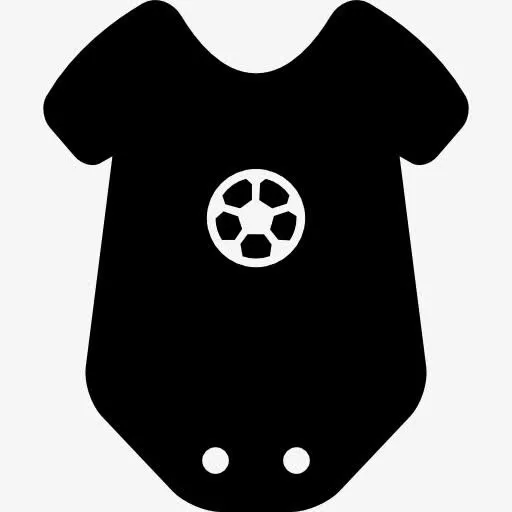 婴儿套装衣服的明星设计图标免抠