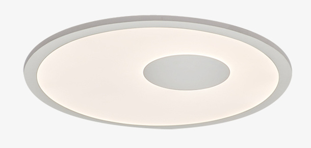 圆形简约现代智能灯具免抠