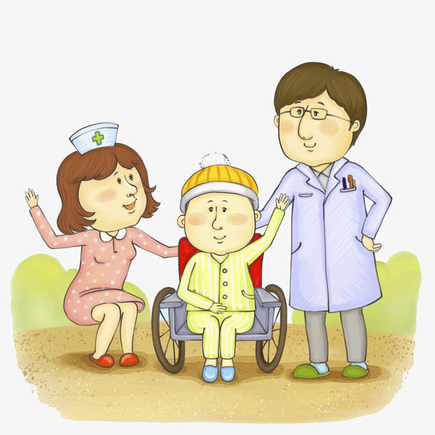 水彩医生免抠